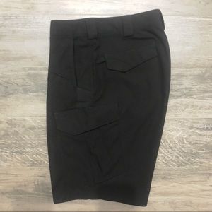 Men's Black Cargo Shorts